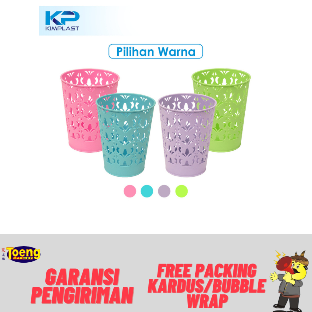 KERANJANG MINI TESA KP / KERANJANG SAMPAH MINI PLASTIK KIMPLAST