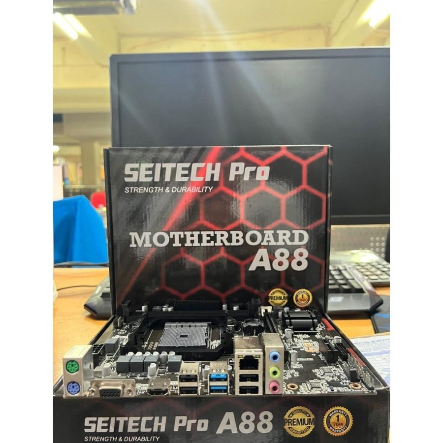 MOTHERBOARD AMD SOCKET FM2+/FM2 A88 SAITECH DDR3