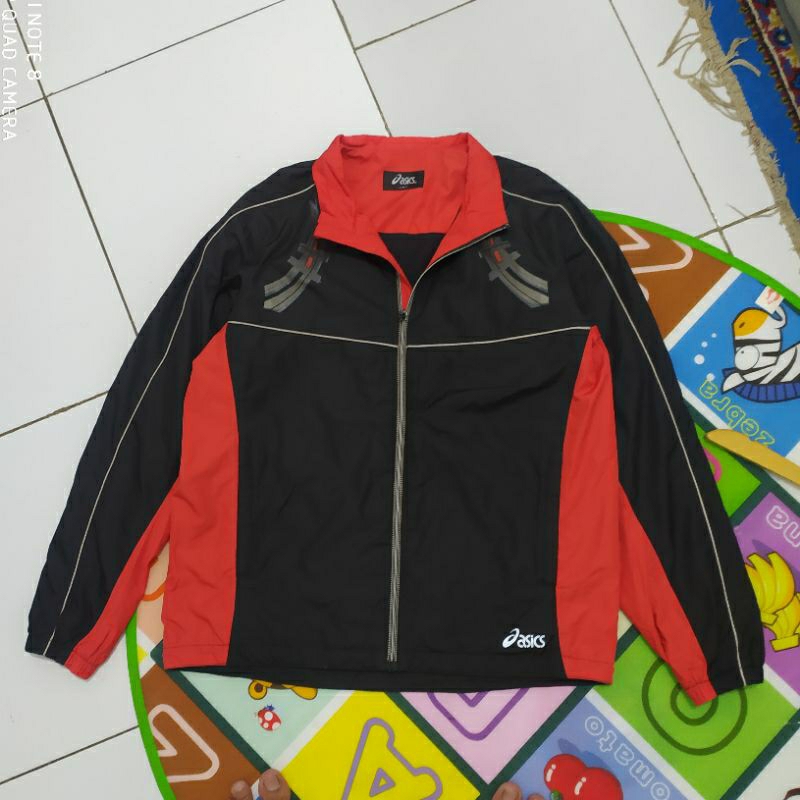 windbreaker jaket asics running