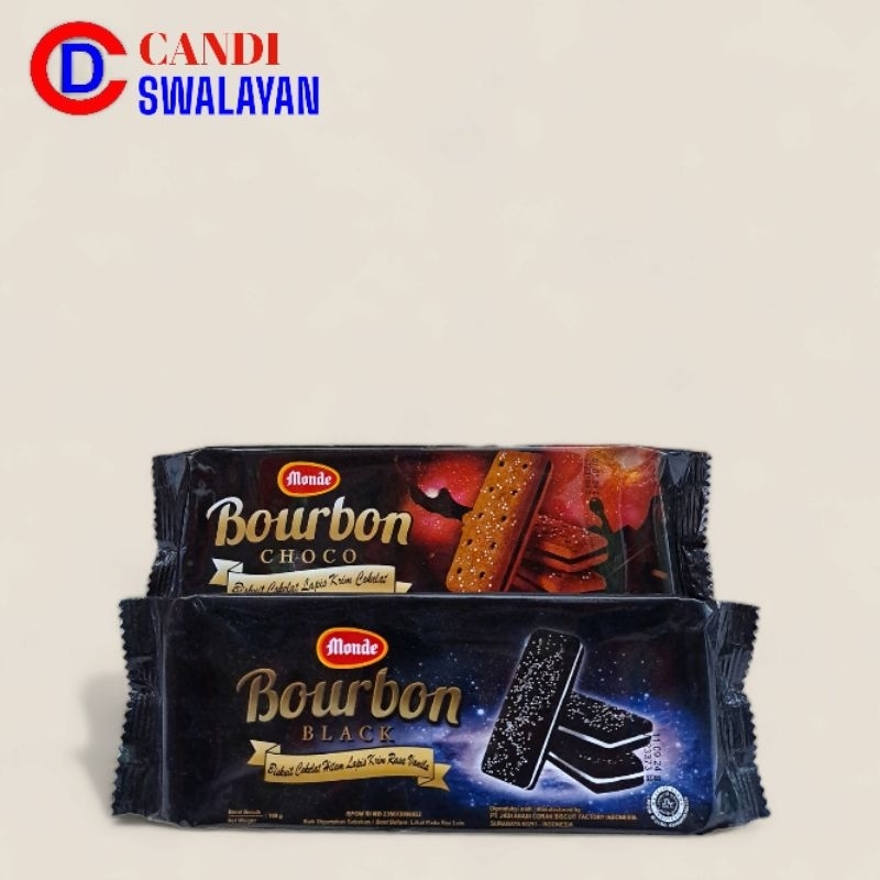 

Biskuit Cokelat MONDE Bourbon 140g