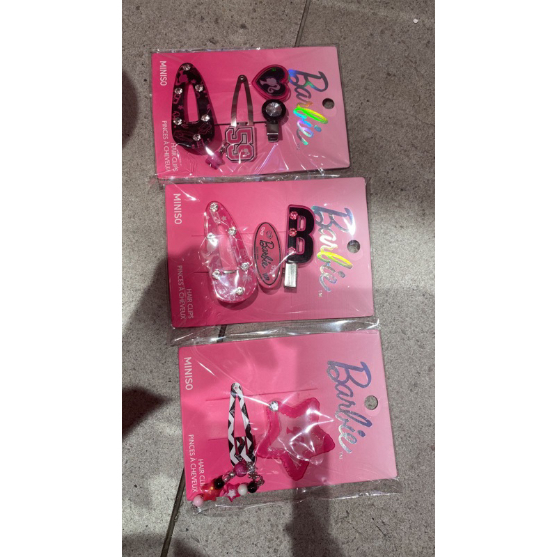 Miniso x Barbie Jepit rambut Barbie