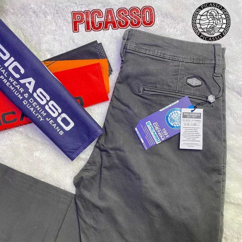 CELANA CHINO PICASSO/CELANA PANJANG CHINO PICASSO/CHINO PICASSO SLIMFIT