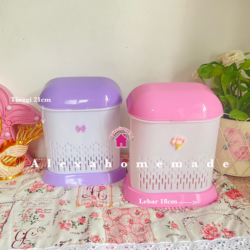 WADAH SENDOK MALIKA + TUTUP JUMBO - wadah sendok garpu/tempat sendok