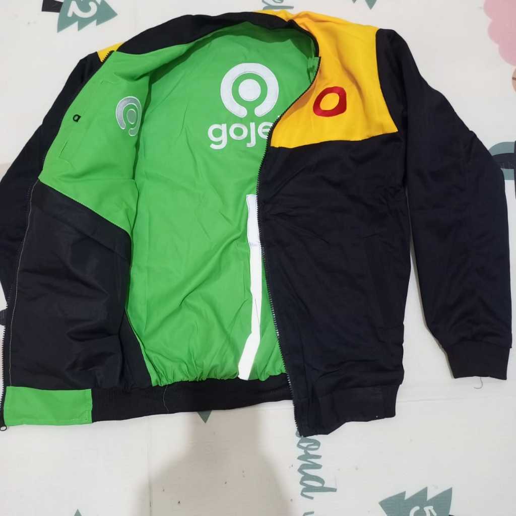 JAKET GOJEK MAXIM HITAM ANTI AIR // JAKET TOURING DOUBLE LUAR DALEM OK TERMURAH