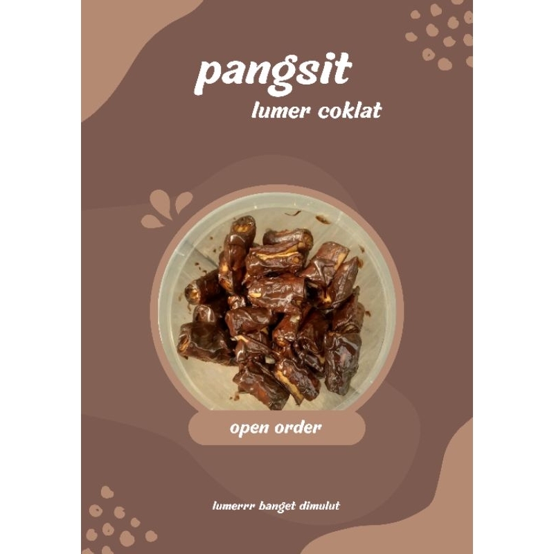 

Pangsit lumer coklatt