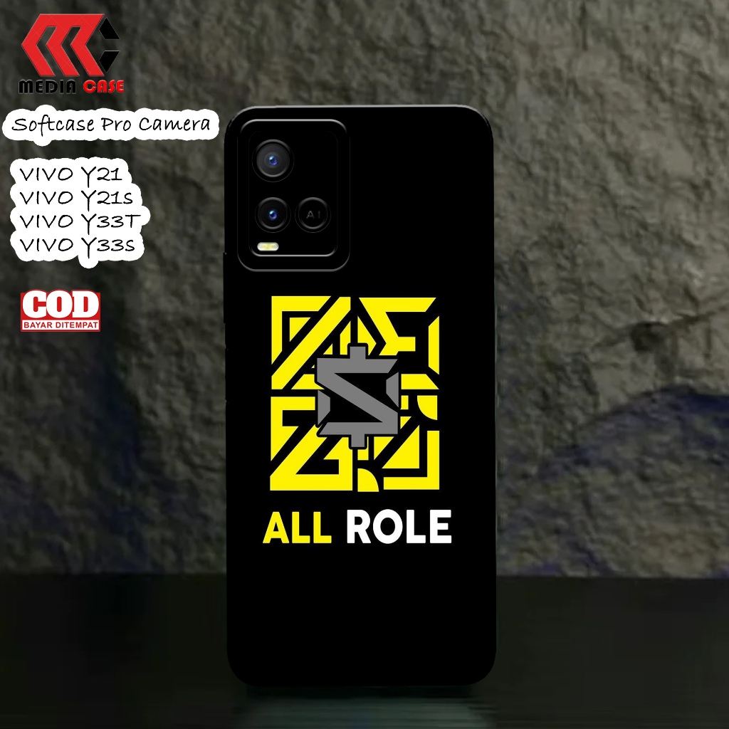 Case VIVO Y21 / Y21s / Y33T / Y33s Terbaru - Motif Case Gamers - Casing VIVO Y21 / Y21s / Y33T / Y33