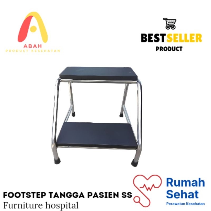 Tangga pasien stainless|Bed pasien Berkualitas|Tangga footstep
