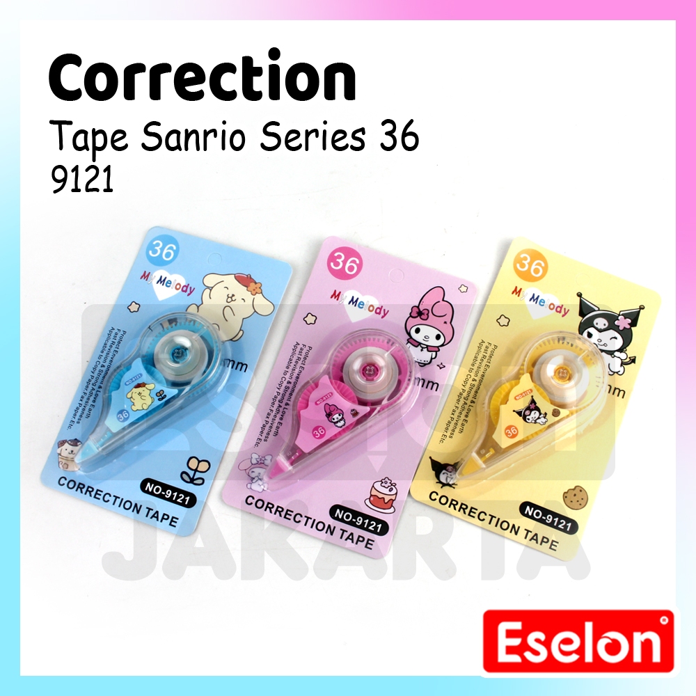 

[ES.JKT] Correction Tape Series 9121/ Correction Tape Besar Sanrio 36