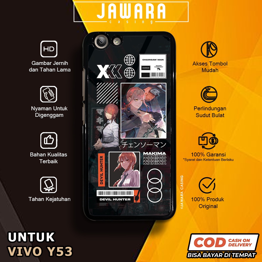 Case Vivo Y53 Casing Vivo Y53 [CHSW] Premium Glossy Case Hp Vivo Jawara Casing Hp Vivo Y53 Custom Ca