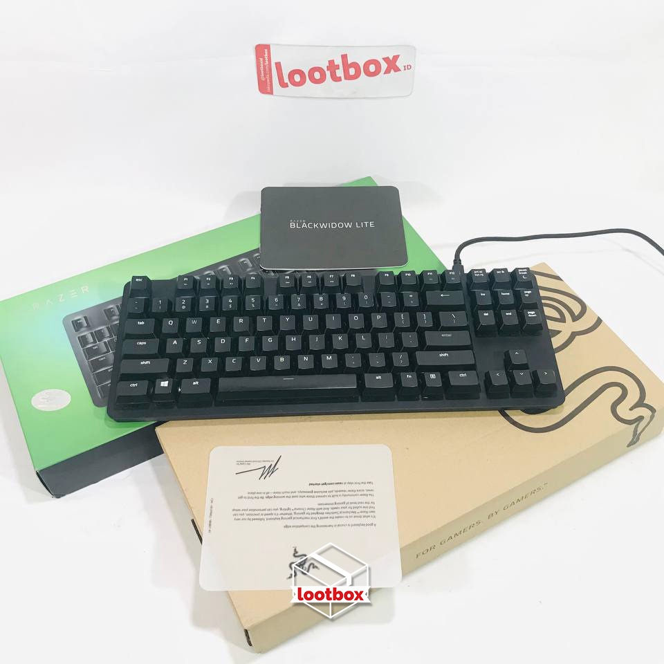 Keyboard Gaming USB Mechanical Razer Blackwidow Lite - [SECOND]