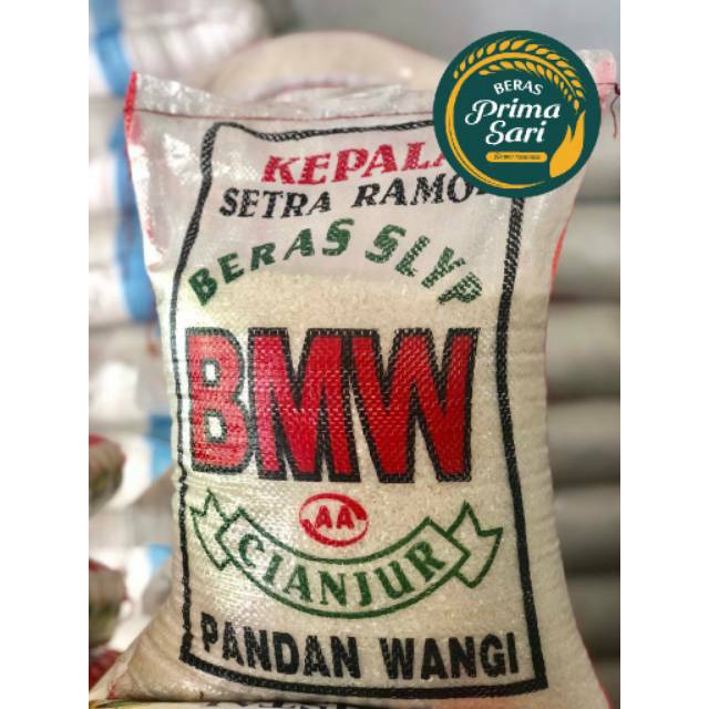 

Grosiran Murah BERAS BMW 5 LT 5KG 1KG 2KG serbuuu