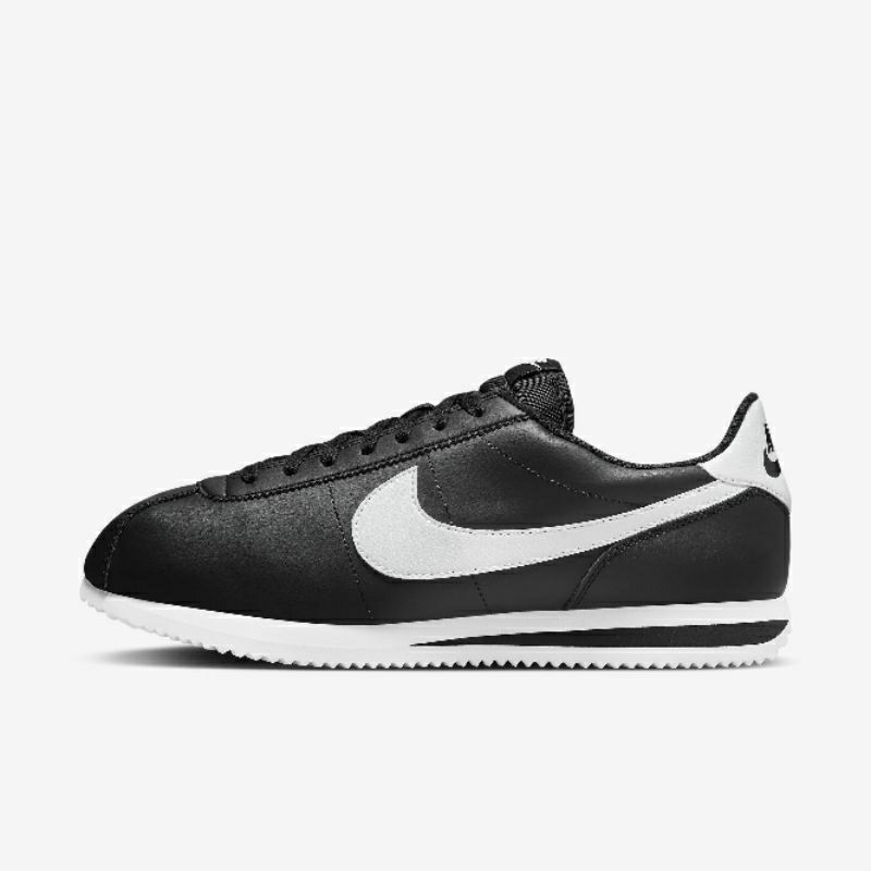 Nike Cortez BLACK WHITE LEATHER