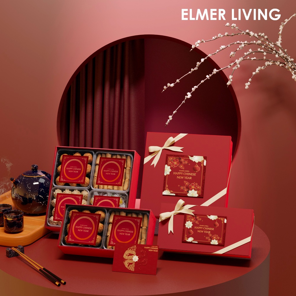 

HAMPERS IMLEK/ KADO IMLEK/ PARSEL IMLEK / HAMPERS KUE KERING ELMER LIVING