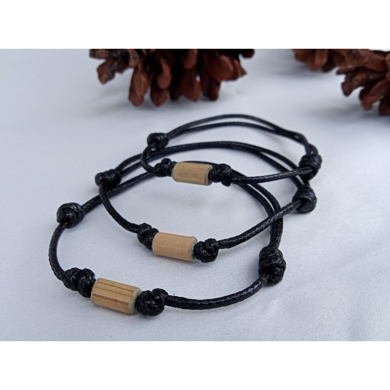 GELANG BAMBU KUNING ASLI