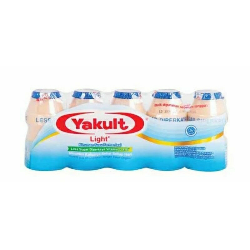 

YAKULT LIGHT 1 PACK ISI 5 PCS