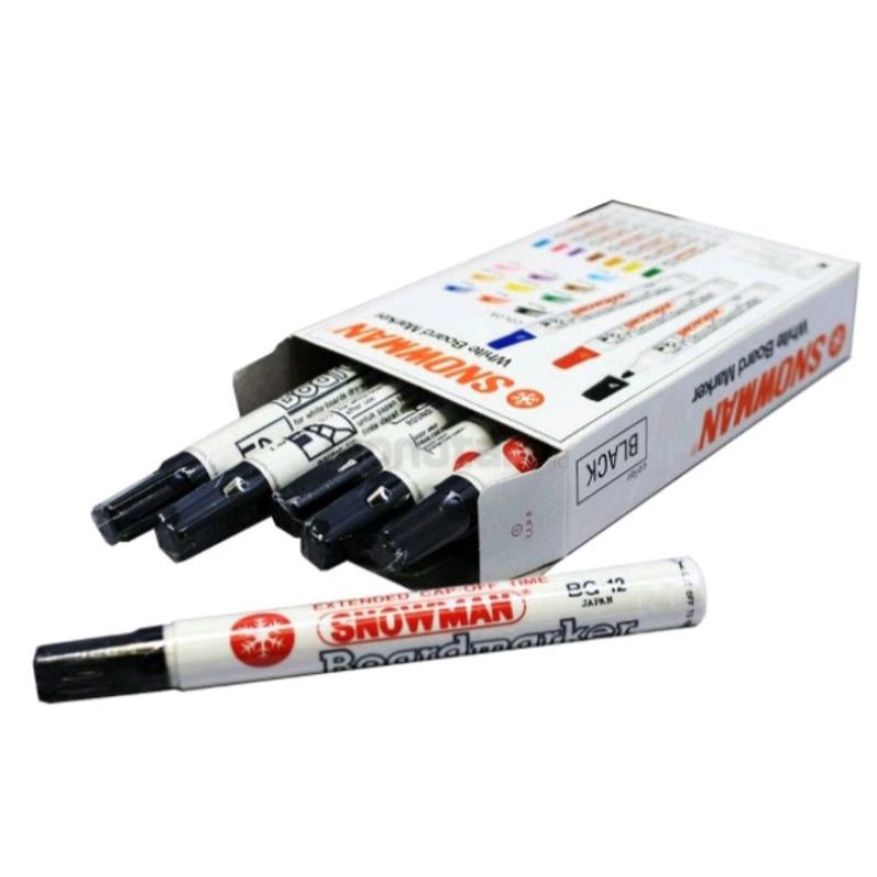 

Spidol White Board merk Snowman Black