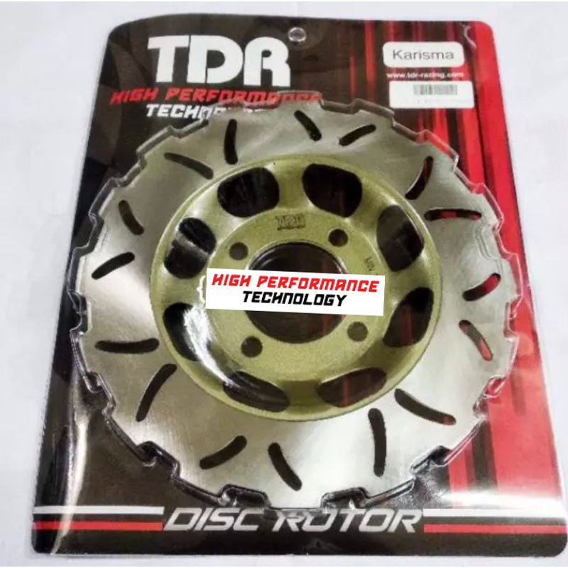Disc piringan cakram depan Kharisma - Supra X 125 Old TDR racing
