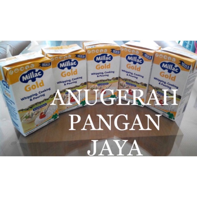 

Import Terlaris MILLAC GOLD whip whipping cream 1kg