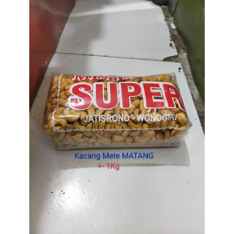 

+- 1 Kg Kacang METE-SUPER,rasa GURIH-ASIN(MATANG)