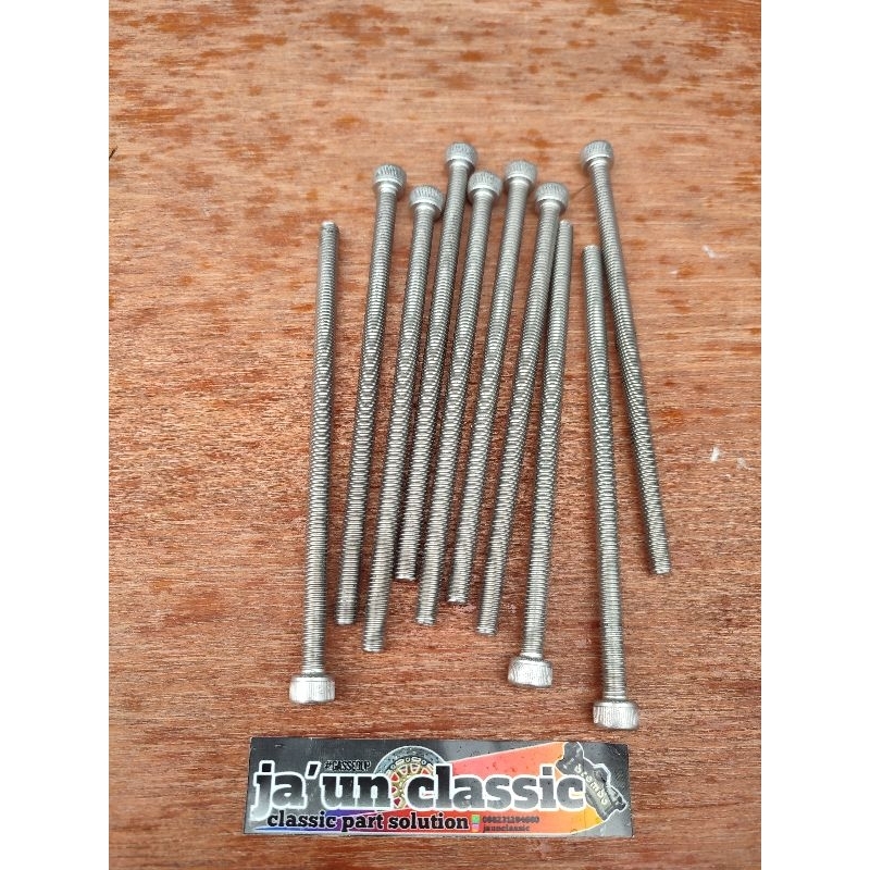 baut L blok tirev tiger revo baut L blok kiri tiger cb gl megapro stenlis stainless