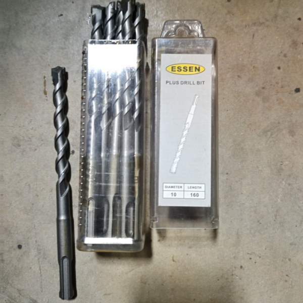 mata bor beton SDS plus 10 x 160 mm ESSEN Berkualitas