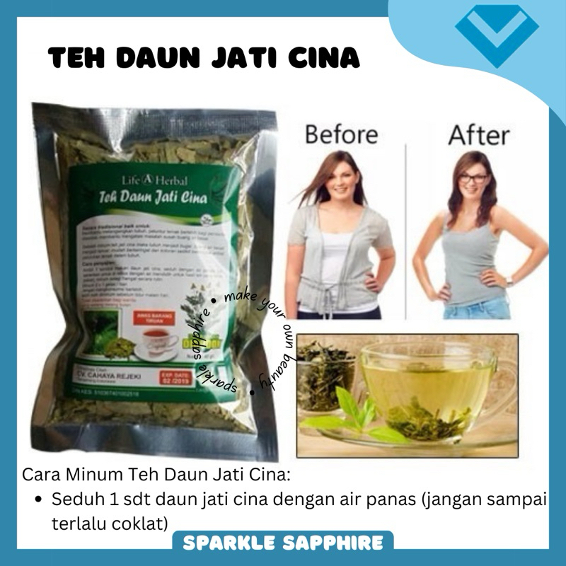 

TEH DAUN JATI CINA Peluntur Lemak【Sparkle Sapphire】