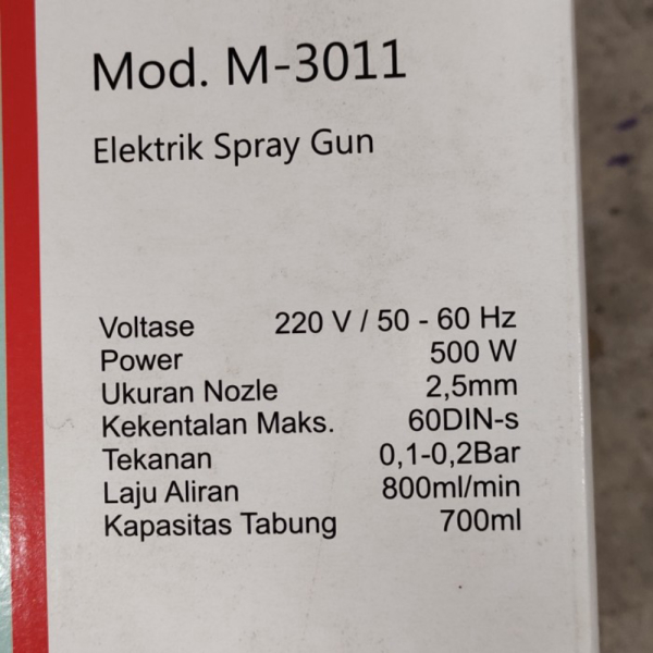mesin electrik spray gun M-3011 MODERN Original