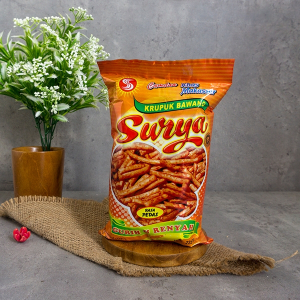 

Surya Kerupuk Bawang Pedas