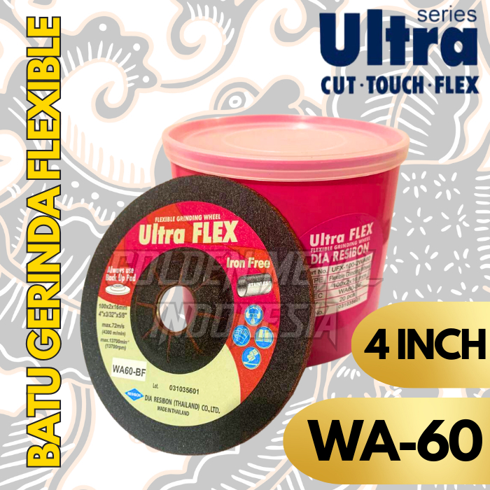 ULTRAFLEX Batu Gerinda Stainless Flexible WA-60