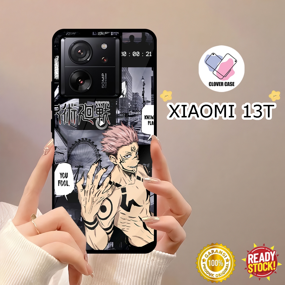 [WB02]  Case Glossy Case  XIAOMI 13T |  Casing Hp Kilau Motif SUKUNA