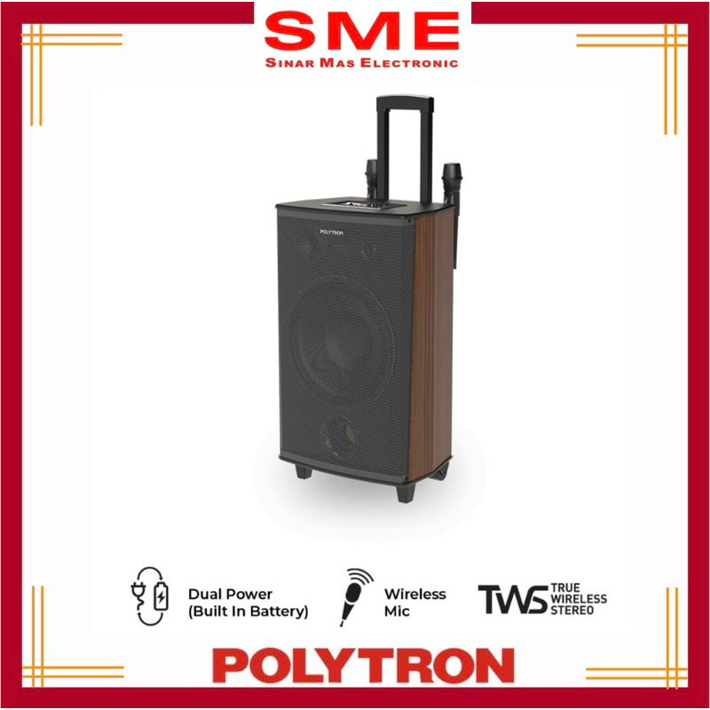 Speaker Aktif Portabel Bluetooth POLYTRON 12” - PAS PRO 12F6