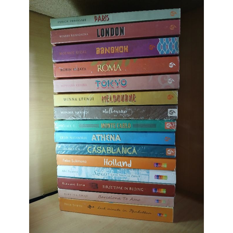 [Original] Novel Setiap tempat punya cerita | stpc | Paris, London, Bangkok, dll (New dan Preloved)