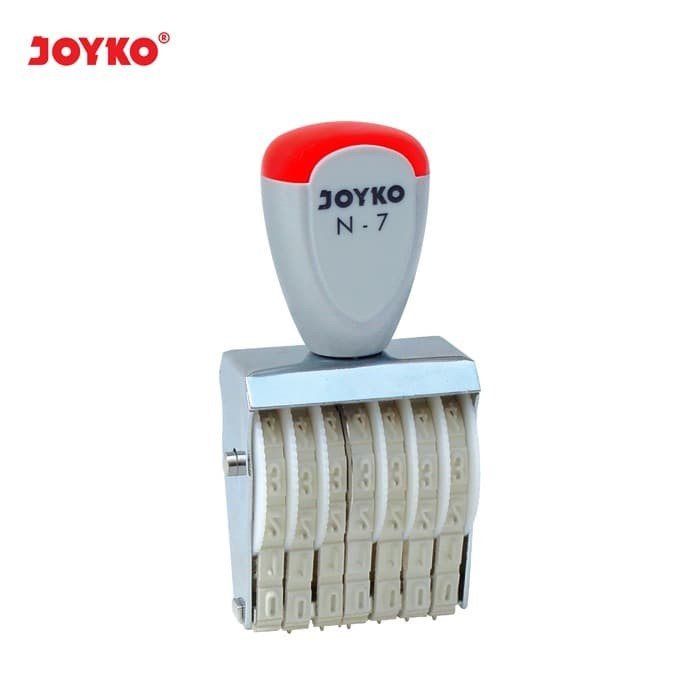 

Stempel angka number stamp 7 digit joyko N-7