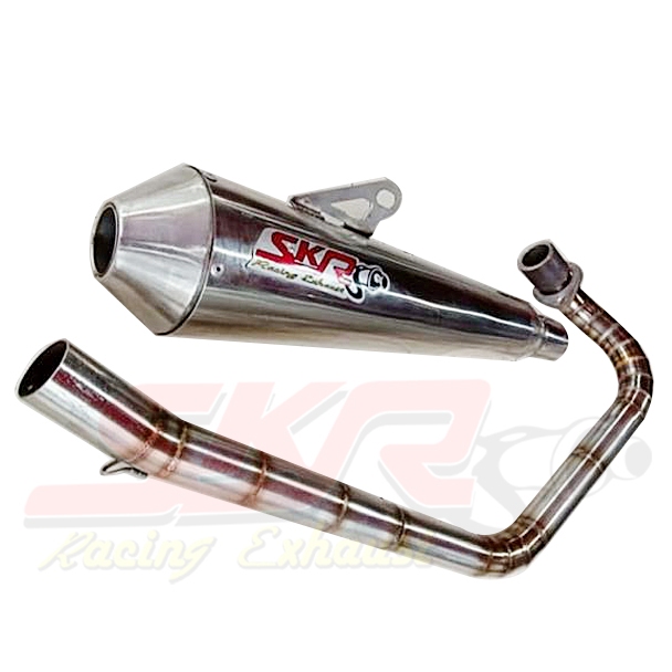 KNALPOT RACING W 175. SKR RACING EXHAUST