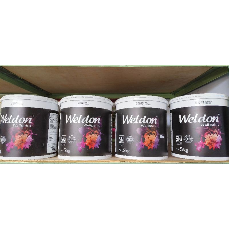 Cat Tembok Interior Weldon 5kg