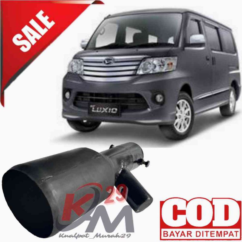 KNALPOT SUOS NGOROK UNTUK MOBIL BENSIN L300 GRANDMAX T120SS CARRY APV LUXIO DLL