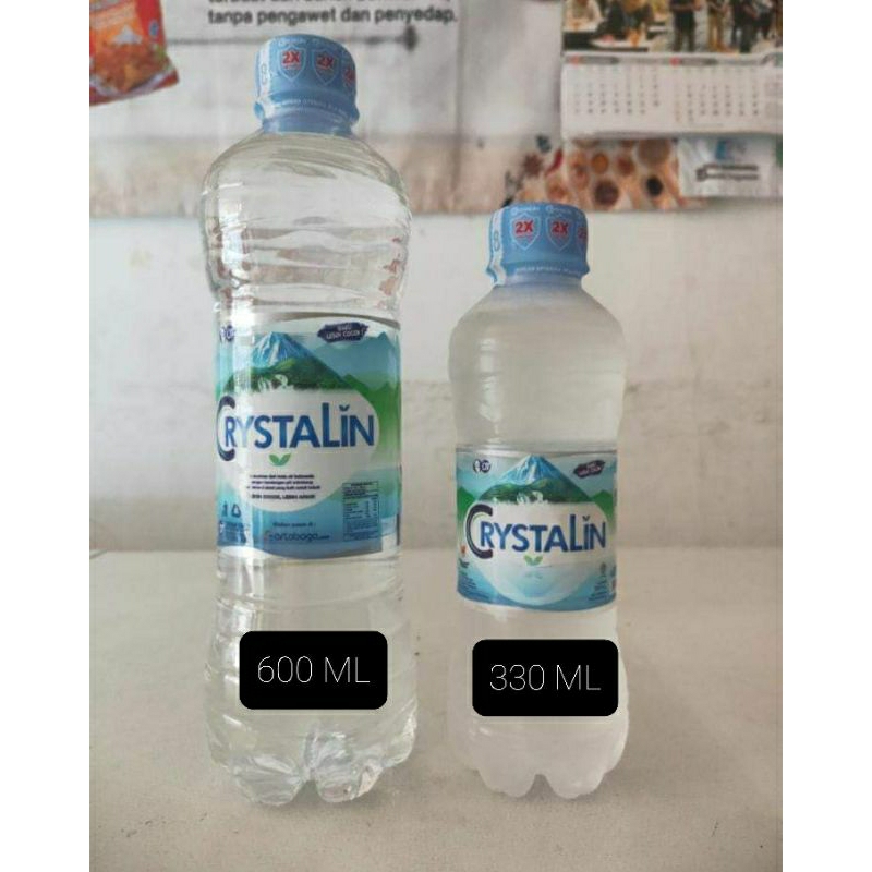 

Ay00! Crystalin Air Mineral Isi 24 Crystalline Botol 330 ml