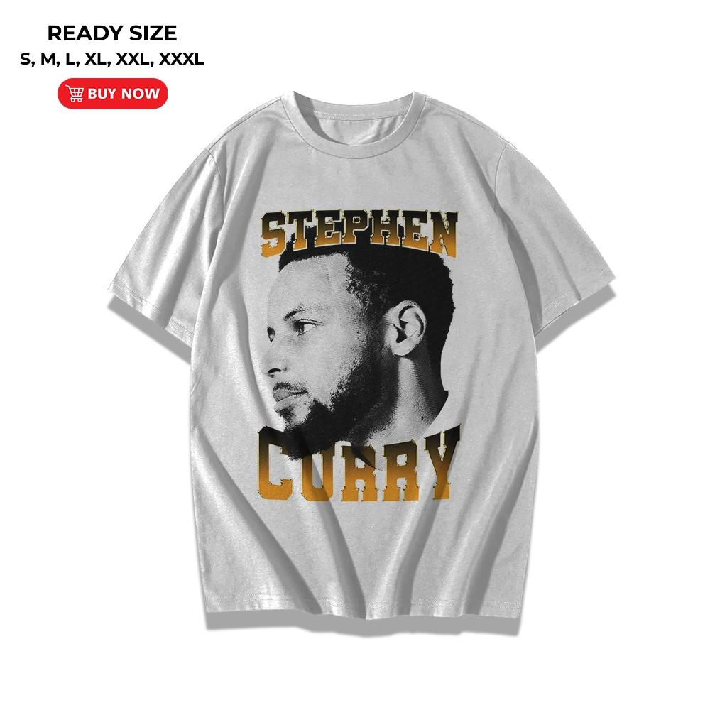 KAOS VINTAGE STEPHEN CURRY - KAOS BASKET - BAJU VINTAGE - STREETWEAR - T-SHIRT PRIA - ATASAN PRIA