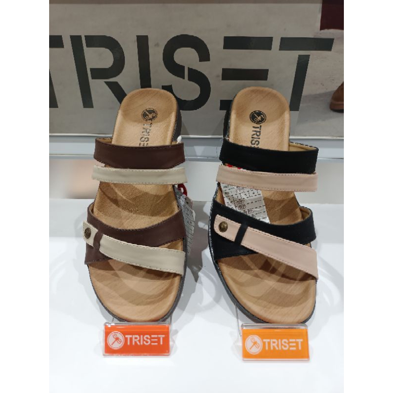 Sandal flat triset terbaru / sandal triset empuk original Matahari
