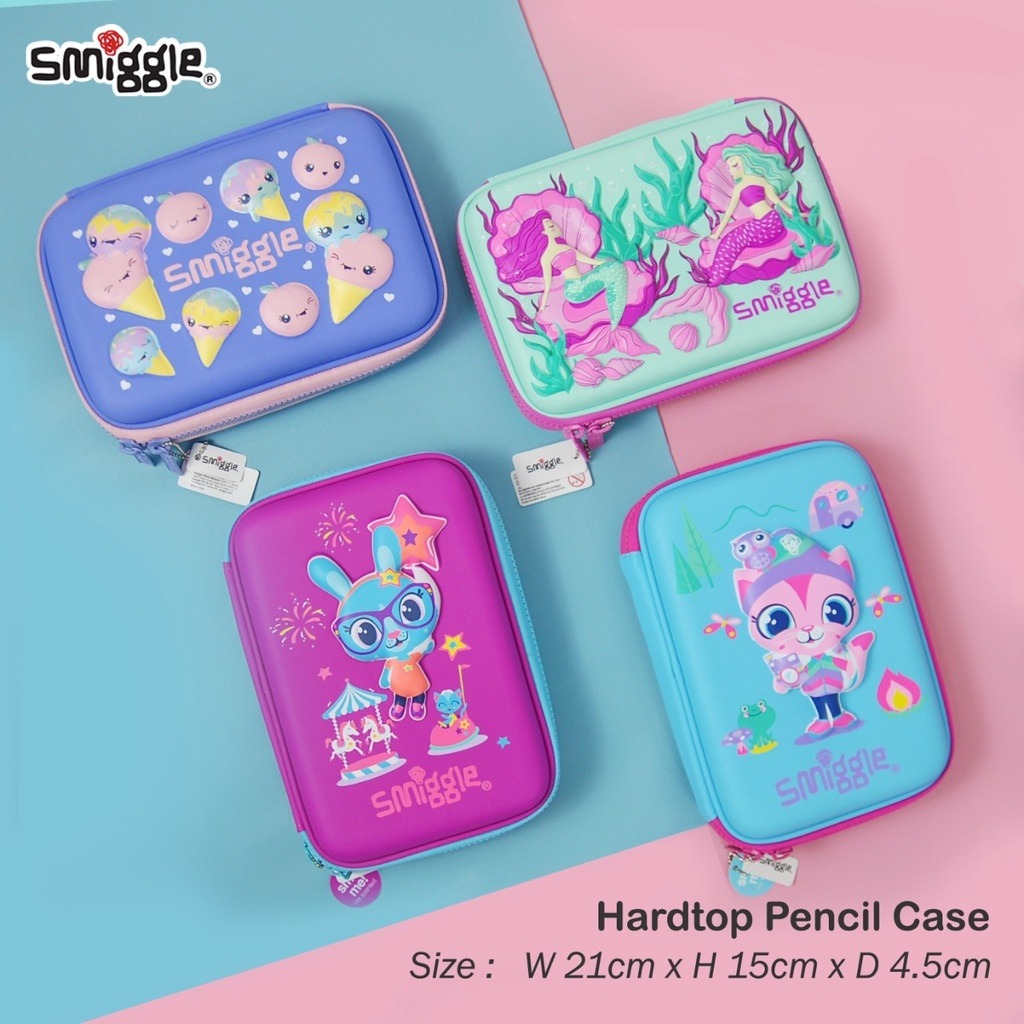 Tempat Pensil Smiggle Pencil Case Anak Cewek Stationery Smigel Smigle