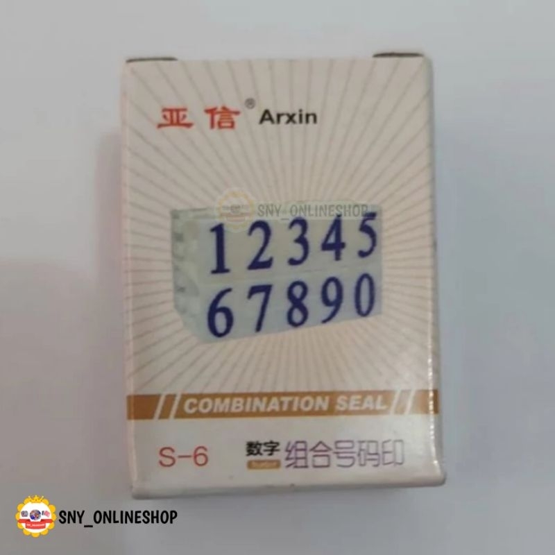 

Stempel Angka Number Rakitan S6 10 Digit Stempel Angka Karet Rakit