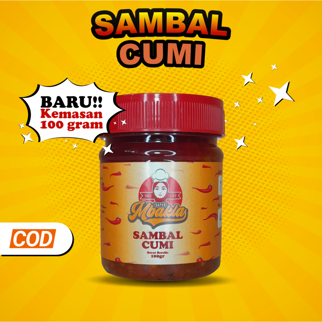 

Sambel Cumi Kemasan 100 gram