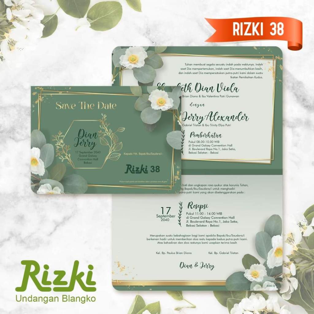 JAVASTORE | UNDANGAN BLANKO RIZKI