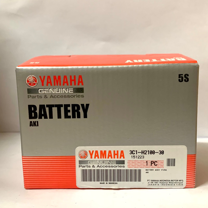 Battery / Aki motor Yamaha Vixion, Byson, R15, Xeon