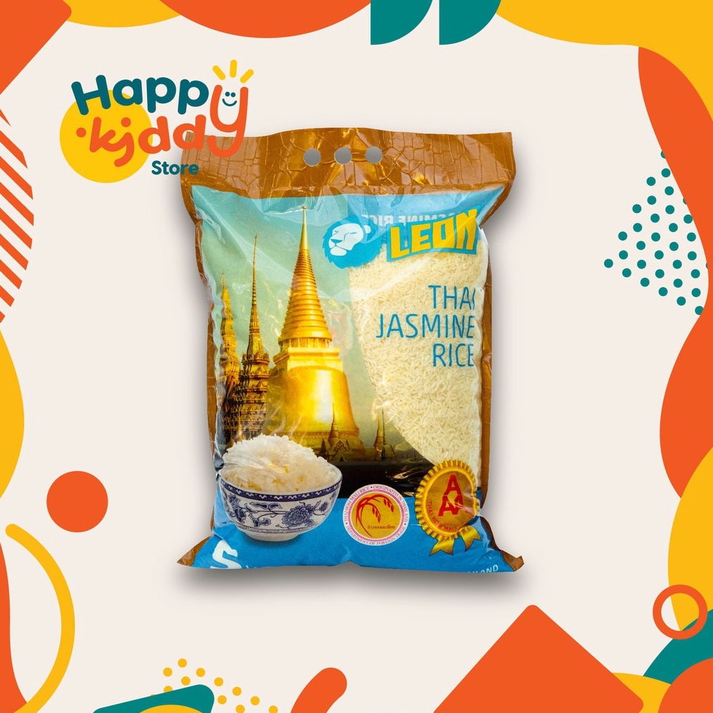 

1212 HARGA GROSIR Beras Jasmine Long Grain Premium LEON Pulen dan Wangi ORI Thailand