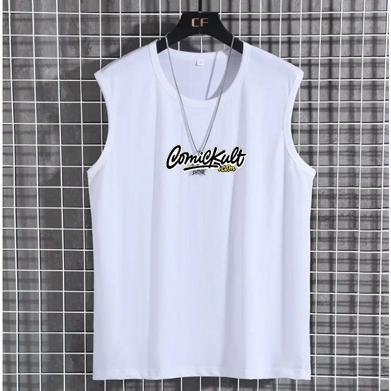 KAOS SINGLET PRIA TERBARU-SINGLET PRIA GYM-SINGLET PRIA OLAHRAGA-SINGLET KEREN PRIA