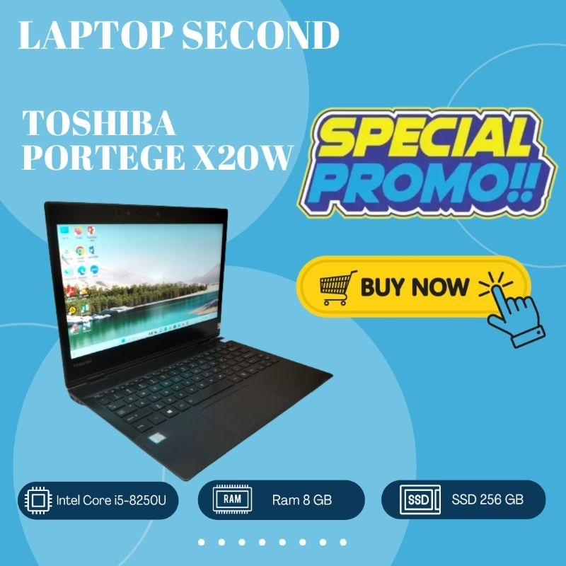 Laptop Toshiba Plip 360°+Touchscreen Core i5