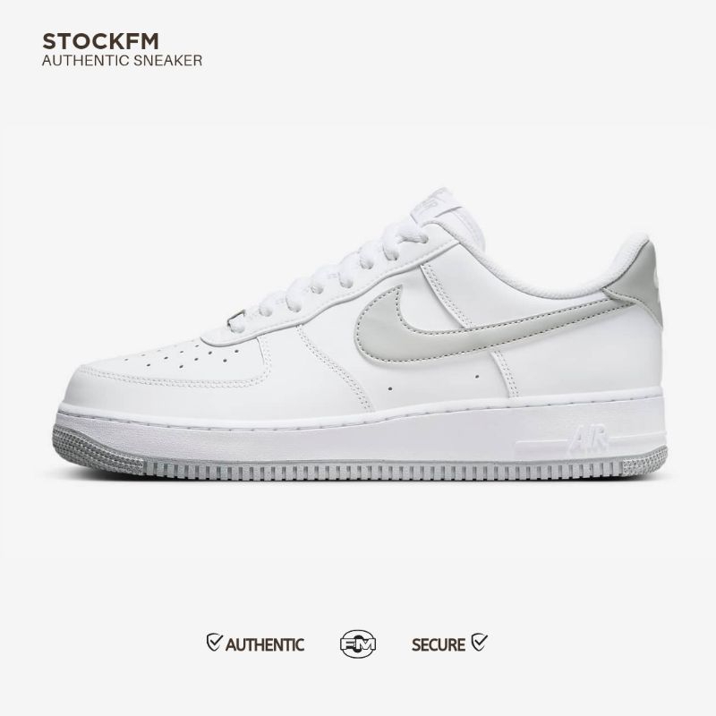 Nike Air Force 1 Low White Light Smoke Grey Original