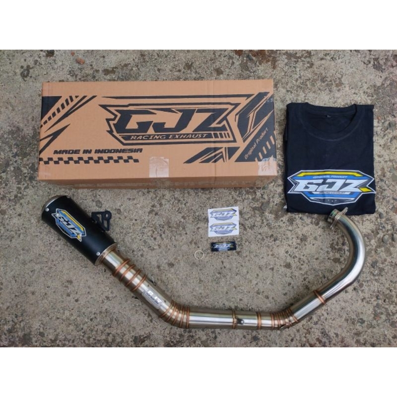 Knalpot Original Gjz Racing Exhaust Vixion Old New Nvl nva Roadrace