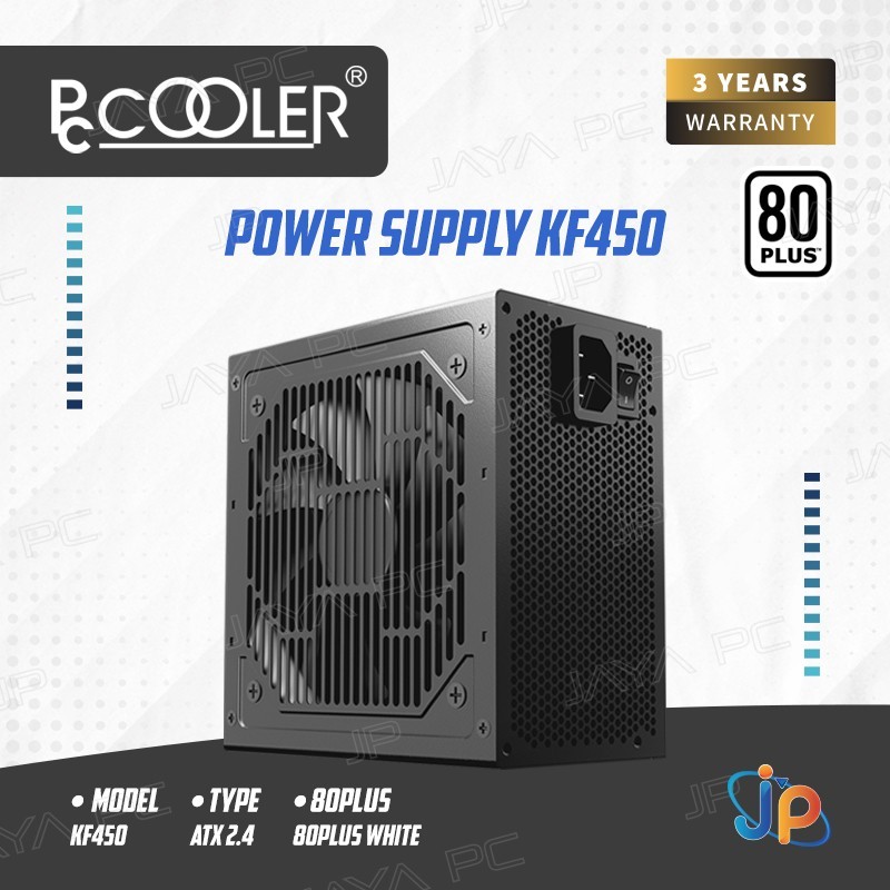 PCCOOLER KF450 450W PSU/ Power Supply 450Watt 80+ White